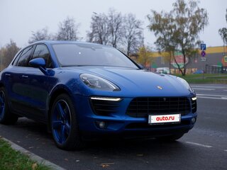 2016 Porsche Macan S I, синий, 3400000 рублей, вид 3