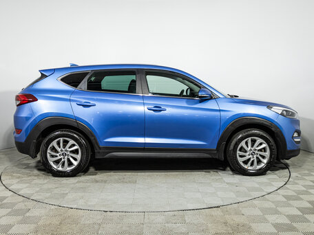 2017 Hyundai Tucson III, голубой, 1649700 рублей, вид 4