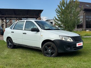 2018 Lada (ВАЗ) Granta I, белый, 435000 рублей, вид 2