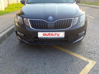 2018 Skoda Octavia III (A7) Рестайлинг, чёрный, 1300000 рублей, вид 2