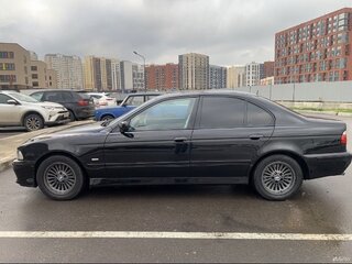 2001 BMW 5 серии 525i IV (E39) Рестайлинг, чёрный, 450000 рублей, вид 1