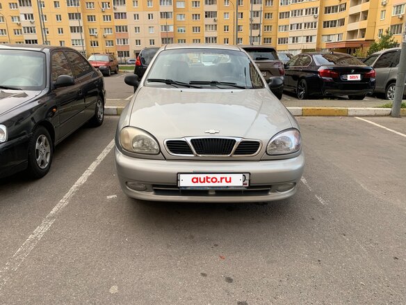 2008 Chevrolet Lanos I, серебристый, 295000 рублей