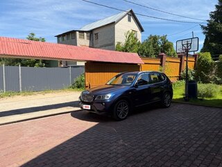 2011 BMW X3 28i xDrive II (F25), синий, 2299000 рублей, вид 1