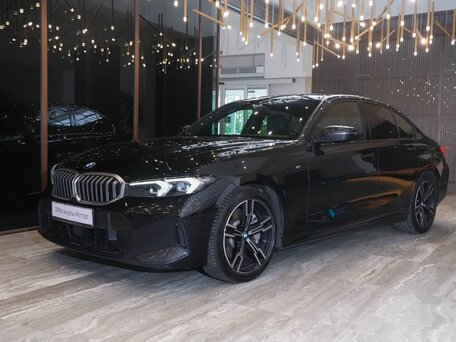 2023 BMW 3 серии 330d xDrive VII (G2x) Рестайлинг, чёрный, 7560000 рублей, вид 1