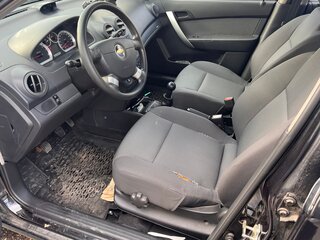 2009 Chevrolet Aveo I Рестайлинг, чёрный, 345000 рублей, вид 4
