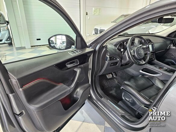 2018 Jaguar F-Pace I, серый - вид 8
