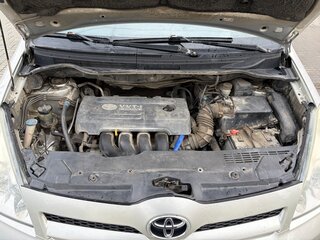 2007 Toyota Corolla Verso I Рестайлинг, серебристый, 750000 рублей, вид 4
