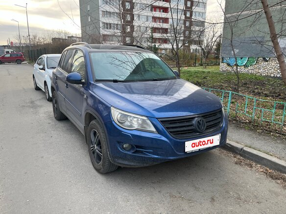 2010 Volkswagen Tiguan I, синий, 950000 рублей