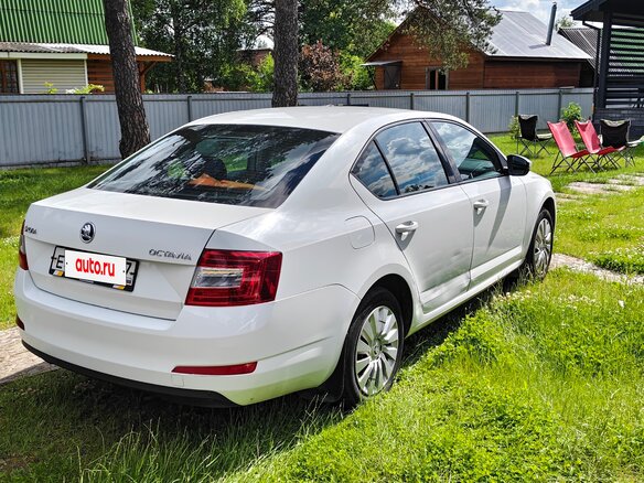 2016 Skoda Octavia III (A7), белый - вид 4