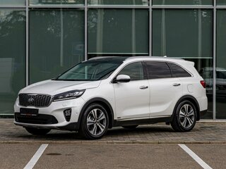 2018 Kia Sorento 8-speed III Prime Рестайлинг, белый, 2255000 рублей, вид 1