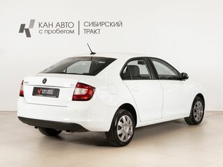 2019 Skoda Rapid I Рестайлинг, белый, 1400300 рублей, вид 3