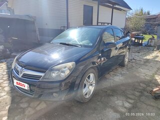 2008 Opel Astra H Рестайлинг, чёрный, 350000 рублей, вид 3