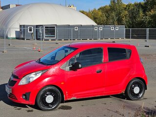 2011 Chevrolet Spark III, красный, 420000 рублей, вид 5