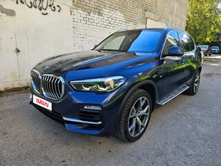2020 BMW X5 25d IV (G05/G18), синий, 5190000 рублей, вид 4
