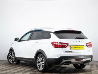 2019 Lada (ВАЗ) Vesta SW Cross I, белый, 829000 рублей, вид 4