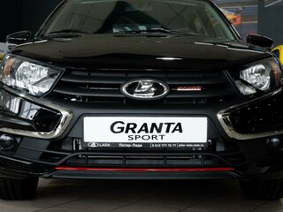 2026 Lada (ВАЗ) Granta Sport I Рестайлинг, чёрный, 1637000 рублей, вид 2