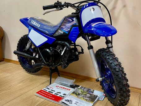 2022 Yamaha PW50/PW80, синий, 155000 рублей, вид 1