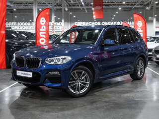 2018 BMW X3 20d xDrive III (G01), синий, 3561900 рублей, вид 1