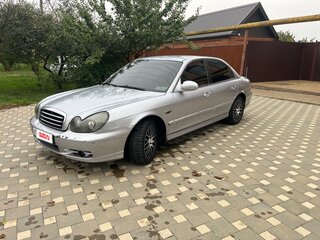 2007 Hyundai Sonata ТагАЗ IV (EF) Рестайлинг, серебристый, 320000 рублей, вид 1