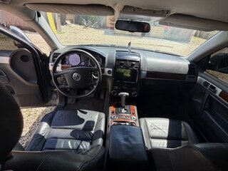 2009 Volkswagen Touareg I Рестайлинг, белый, 1150000 рублей, вид 5