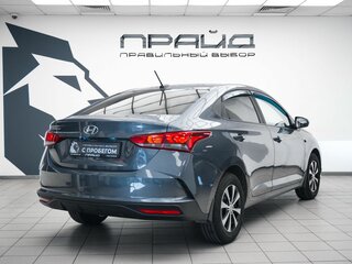 2021 Hyundai Solaris II Рестайлинг, серый, 1585000 рублей, вид 3