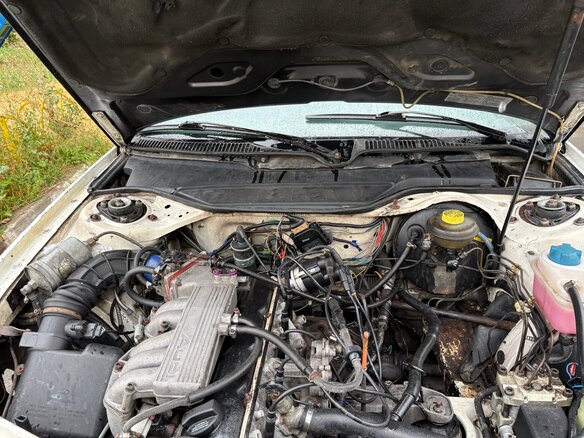 1991 Audi 100 IV (C4), белый, 210000 рублей - вид 6
