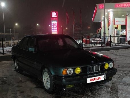 1991 BMW 5 серии 525i III (E34), зелёный, 530000 рублей, вид 4