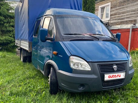 2005 ГАЗ ГАЗель (33023/330273) Фермер, синий, 500000 рублей, вид 3