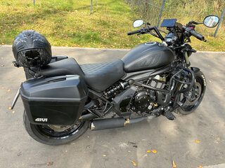 2017 Kawasaki EN650 Vulcan S, чёрный, 760000 рублей, вид 3