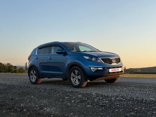 2012 Kia Sportage III, синий, 1150000 рублей, вид 3