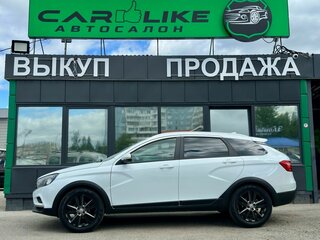 2017 Lada (ВАЗ) Vesta SW Cross I, белый, 949000 рублей, вид 3