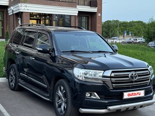 2016 Toyota Land Cruiser 200 Series Рестайлинг 2, чёрный, 5496852 рублей, вид 3