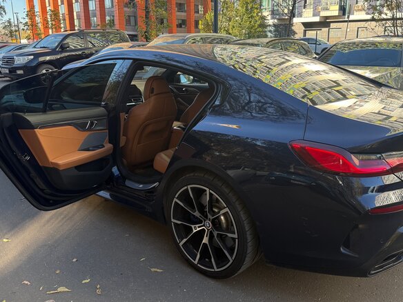 2019 BMW 8 серии 840d xDrive II (G14/G15/G16), синий - вид 12