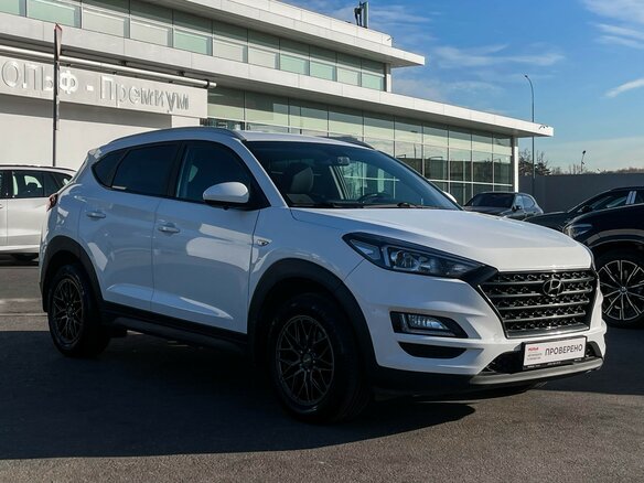 2020 Hyundai Tucson III Рестайлинг, белый, 2439000 рублей - вид 2