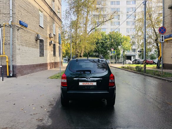 2007 Hyundai Tucson I, зелёный - вид 7