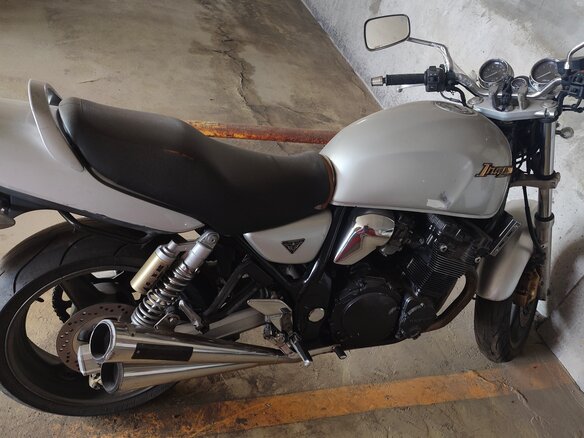 2000 Suzuki GSX 400 Inazuma, серебристый, 200000 рублей - вид 3