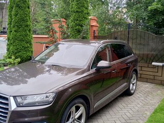 2018 Audi Q7 II (4M), коричневый, 5600000 рублей, вид 1