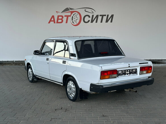 2007 Lada (ВАЗ) 2107, белый, 299000 рублей - вид 5