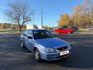 2005 Hyundai Accent ТагАЗ II, фиолетовый, 239999 рублей, вид 2