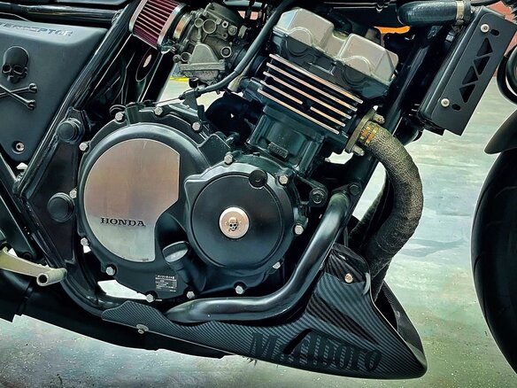 1995 Honda CB 400 Super Four, чёрный, 590000 рублей - вид 5