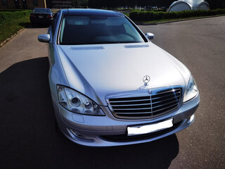 2008 Mercedes-Benz S-Класс 350 V (W221), серебристый, 2800000 рублей, вид 3