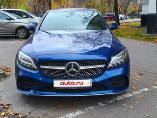 2018 Mercedes-Benz C-Класс 180 IV (W205) Рестайлинг, синий, 3030000 рублей, вид 1