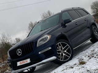 2012 Mercedes-Benz GL-Класс 450 II (X166), синий, 2000000 рублей, вид 4