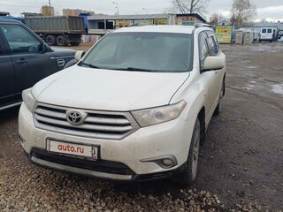 2011 Toyota Highlander II (XU40) Рестайлинг, белый, 2350000 рублей, вид 1