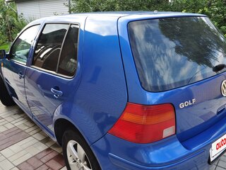 1998 Volkswagen Golf IV, синий, 440000 рублей, вид 3