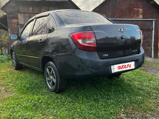 2012 Lada (ВАЗ) Granta I, чёрный, 190000 рублей, вид 5