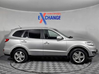 2011 Hyundai Santa Fe II Рестайлинг, серебристый, 1049000 рублей, вид 4