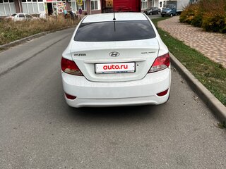 2012 Hyundai Solaris I, белый, 814000 рублей, вид 3