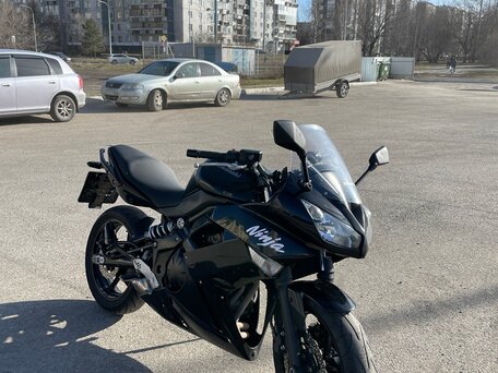 2012 Kawasaki Ninja 400, чёрный, 430000 рублей, вид 3
