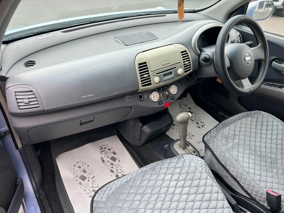2004 Nissan March III (K12), голубой, 449999 рублей - вид 13